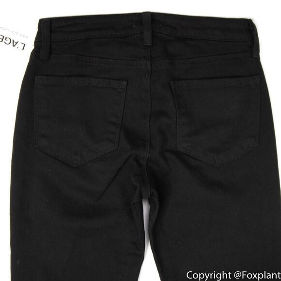 NEW L'AGENCE jeans, black, 25 - Picture 5 of 14
